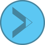 award graphic blue